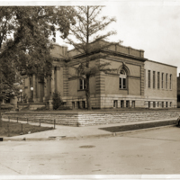 Expanded Carnegie Library Exterior, 1938